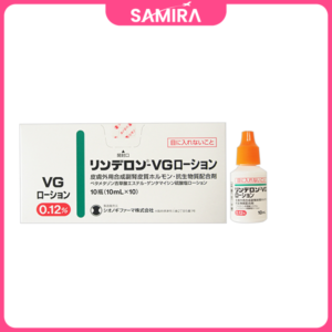 Dung dịch bôi nấm, ngứa Rideron VG 0,12% Shionogi Pharma - 10ml
