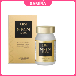 Viên uống N.M.N 12000+ trẻ hóa toàn diện hỗ trợ sức khoẻ - HM Medical Aishodo - 60 Viên