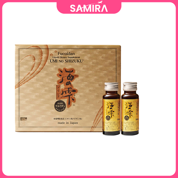 Nước uống ngăn ung thư Fucoidan Umi No Shizuku 30 Chai 50ml
