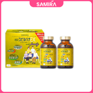 Tảo xoắn Vàng Spirulina EX Family cho cả gia đình 2000 Viên