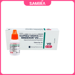 Tuýp Kem Bôi Nấm, Ngứa Rinderon VG 0,12% - Trọng Lượng 5g
