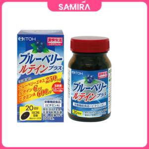 Viên bổ mắt giúp sáng mắt Việt Quất Blueberry Lutein Plus Itoh 44 Ngày