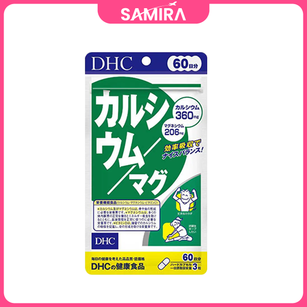 Viên uống DHC bổ sung Canxi Magie 180 Viên
