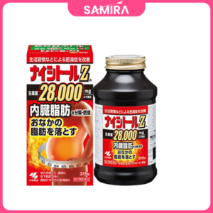 Viên uống Giảm Mỡ bụng Nashituro Z 28000Mg Kobayashi 315 Viên