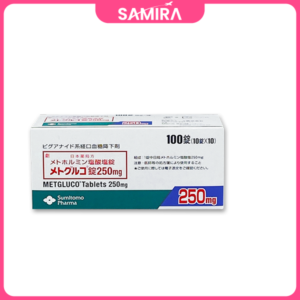Viên uống đa nang Metogluco 250mg Nhật Bản - 100 Viên