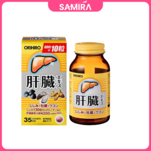Viên uống bổ gan, giải độc gan Orihiro Shijimi - 70 Viên