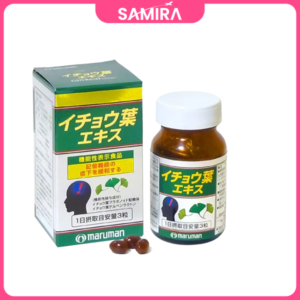 Viên uống bổ não Maruman DHA Ginkgo Biloba 100 Viên