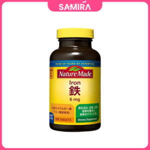 Viên uống bổ sung Sắt Iron Natura Made - 400 Viên