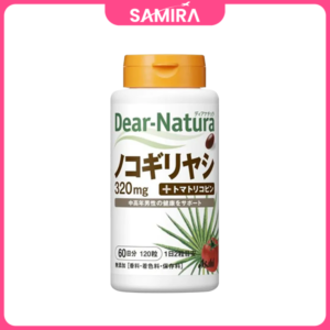 Viên uống bổ thận, tiểu đêm Nokogiriyashi 320mg Asahi Dear Natura - 120 Viên