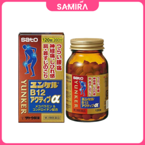 Viên uống bổ xương khớp Sato Junkel B12 Active Anpha 60 Viên