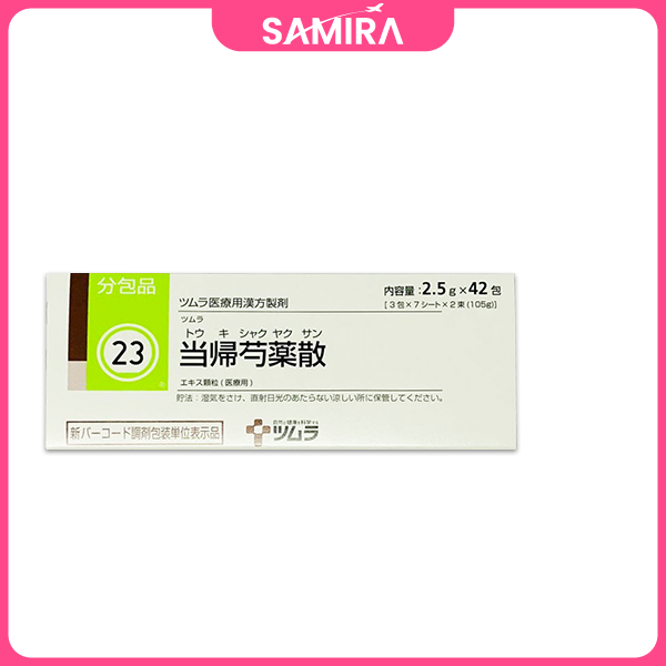 Viên uống điều hoà kinh nguyệt Bệnh Viện Nhật Bản Tsumura Tokishakuyakusan - Số 23 - 42 Gói