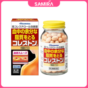 Viên uống giảm mỡ máu cholesterol Hisamitsu 168 Viên