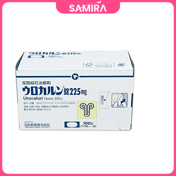 Viên uống giúp tan Sỏi Thận Urocalun 225mg Bệnh Viện Nhật Bản - 100 Viên