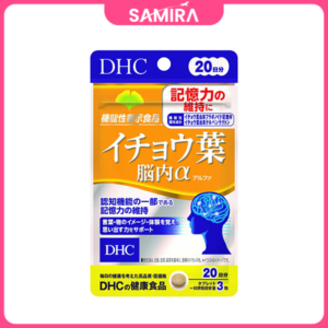 Viên uống hỗ trợ bổ não DHC Ginkgo Biloba Alpha - 60 Viên