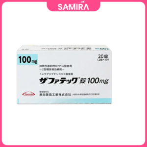 Viên uống hỗ trợ tiểu đường Zafatek 100mg Takeda - Nhật Bản - 20 Viên