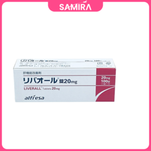 Viên uống hỗ trợ giải độc gan Alfresa Liverall 20mg - 100 Viên