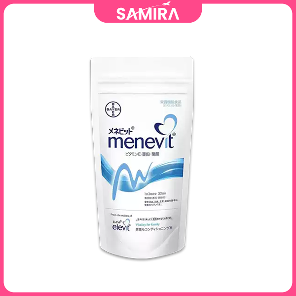 Viên uống phụ sản cho phái mạnh Menevit Bayer - 90 Viên