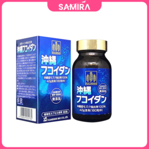 Viên uống tảo Okinawa ngăn ung thư Fucoidan Xanh 180 Viên