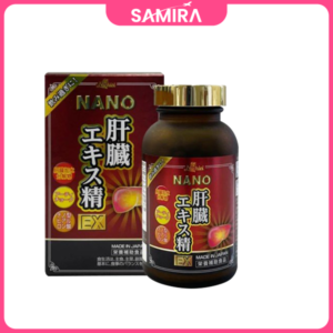 Viên uống hỗ trợ giải độc gan Nichiei Bussan Nano Cao cấp - 330 Viên