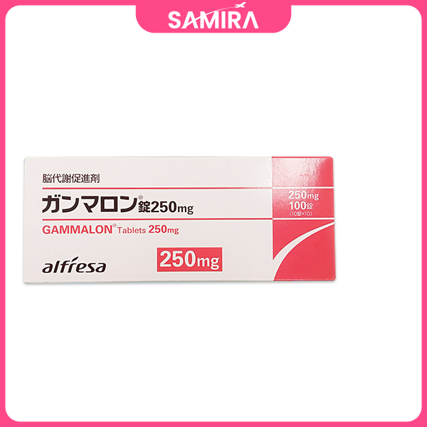 Viên uống hỗ trợ bổ não Gammalon 250mg Alfresa - 100 Viên